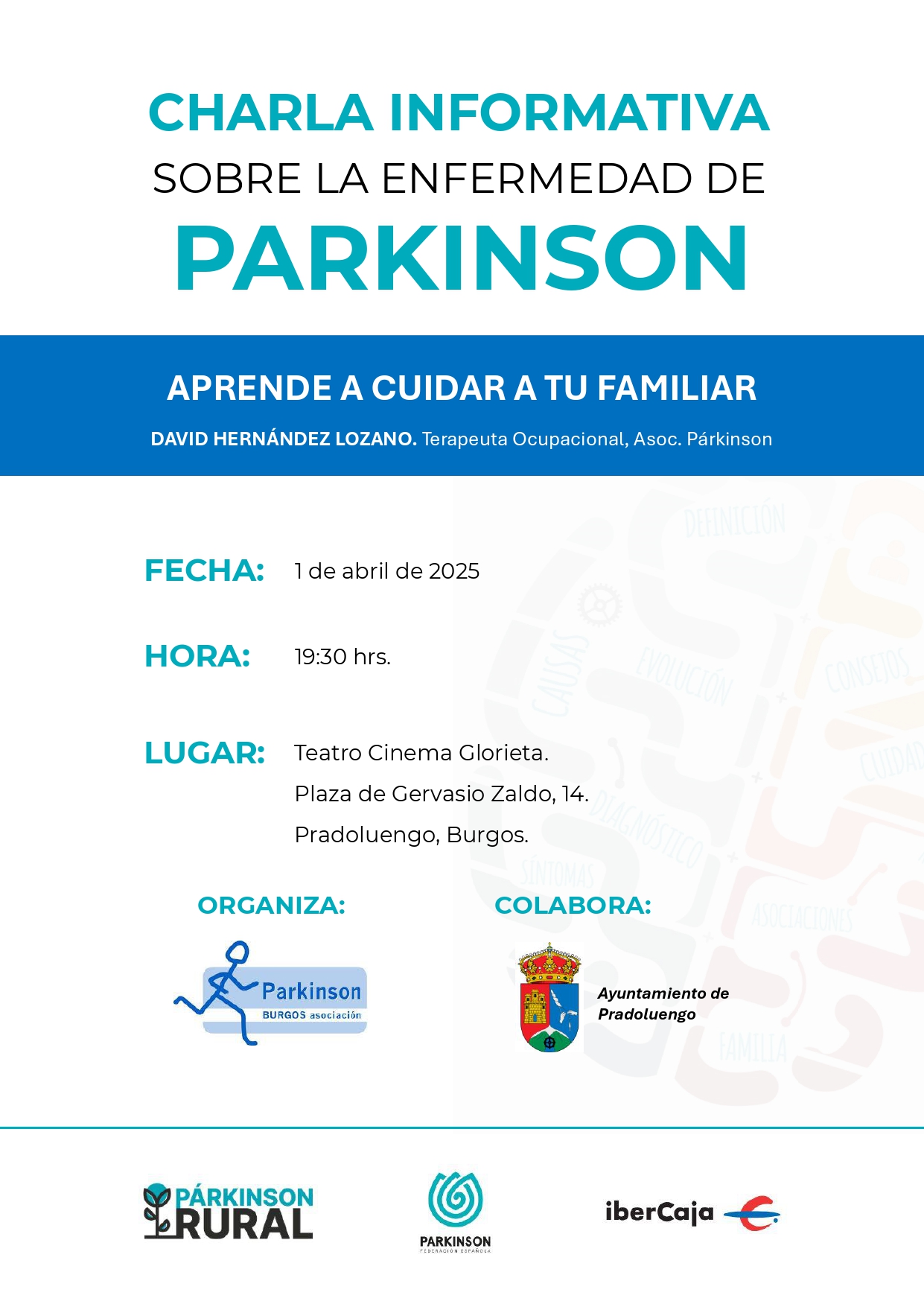 CHARLA INFORMATIVA ASOCIACIÓN PARKINSON BURGOS