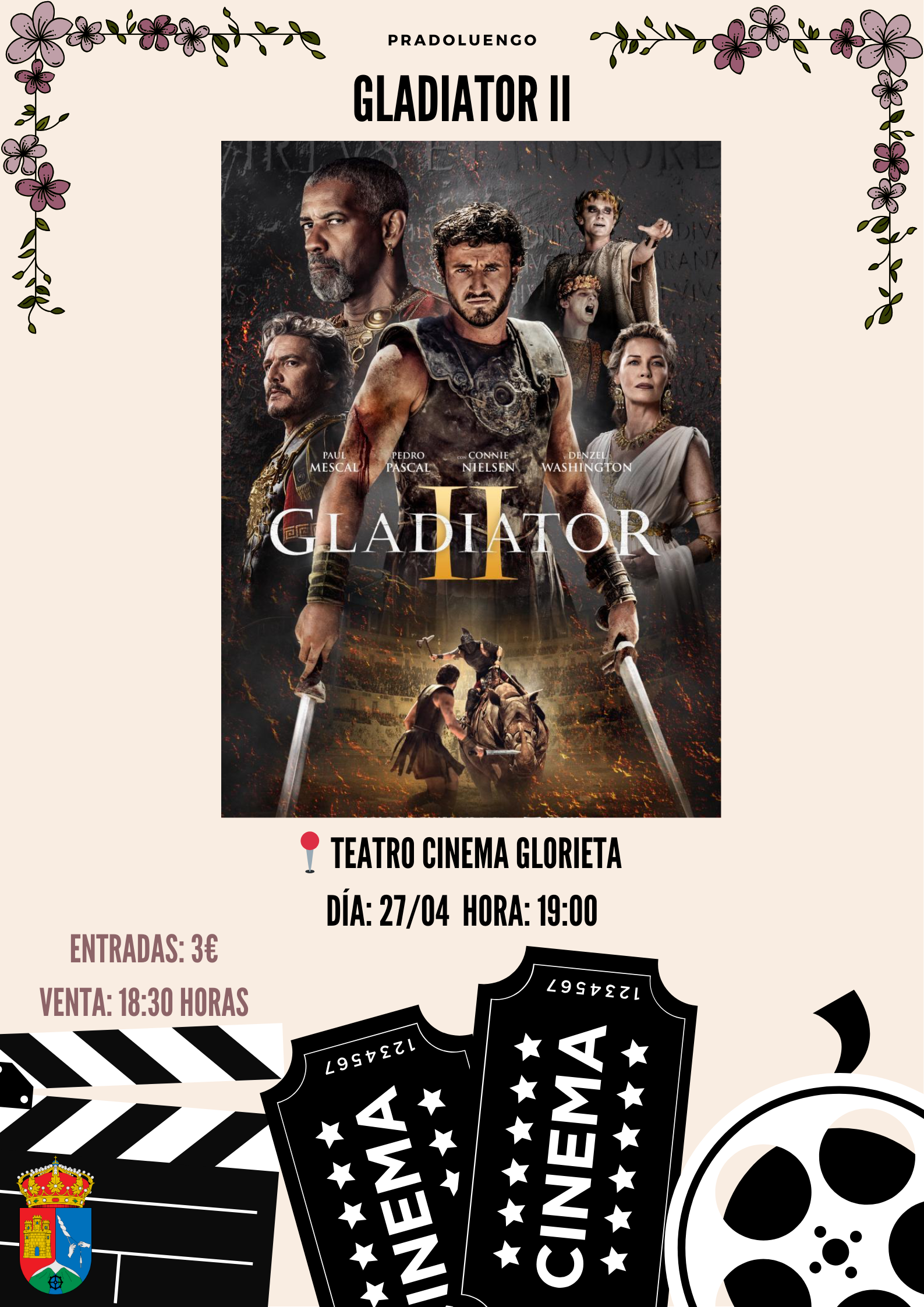 CINE EN EL TEATRO - "GLADIATRO II"