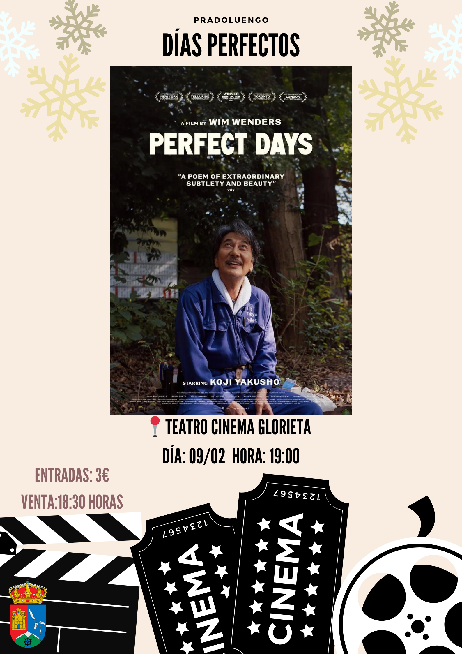 CINE EN EL TEATRO - "PERFECT DAYS"