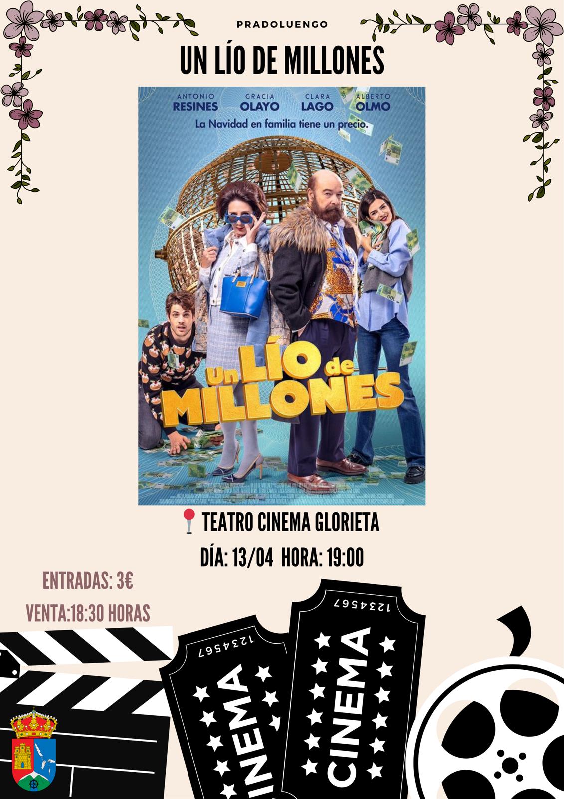CINE EN EL TEATRO - "UN LÍO DE MILLONES"