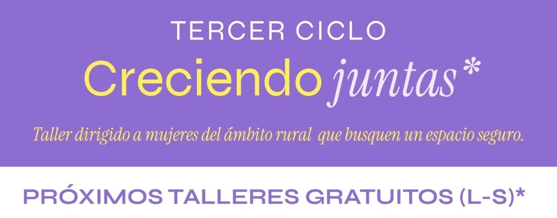 TALLERES CRECIENDO JUNTAS