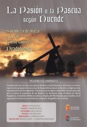 Cartel LA PASIÓN Y LA PASCUA