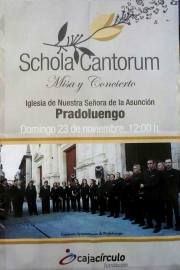 Cartel Schola Cantorum