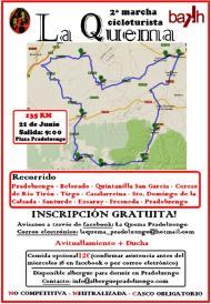 Cartel Marcha Cicloturista La Quema