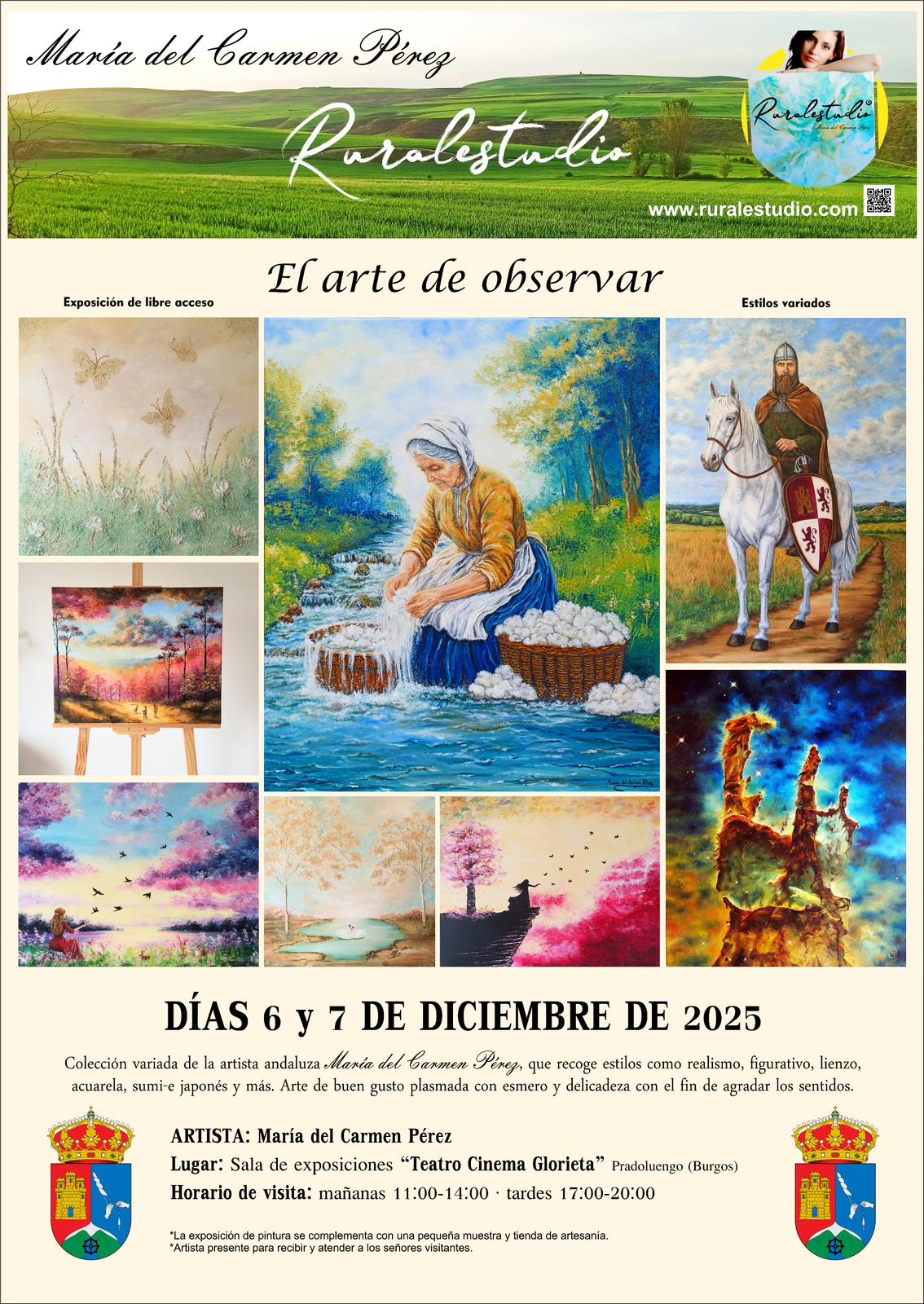 🎨✨ EXPOSICIÓN DE PINTURA “El arte de observar” ✨🎨